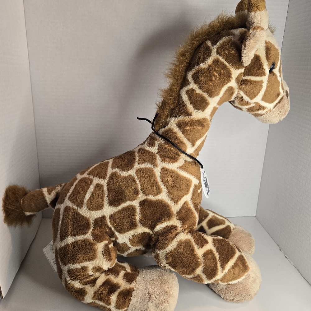 Build A Bear WWF Giraffe Plush Stuffed Animal Realistic 20" - Picture 5 of 7